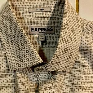 Express Brand non iron collar long sleeve shirt Really Nice!!